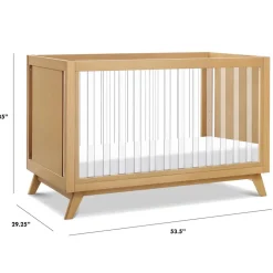 Otto 3-in-1 Acrylic Crib