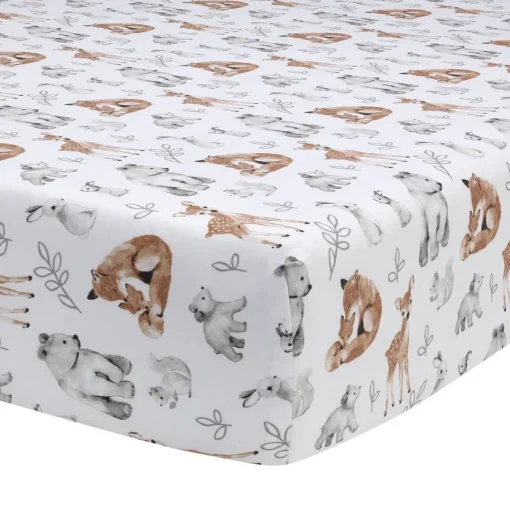 Painted Forest 4 Piece Crib Set