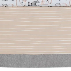 Patchwork Jungle 4 Piece Crib Set