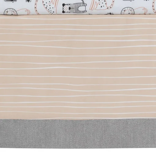 Patchwork Jungle 4 Piece Crib Set