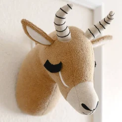 Plush Head Wall Decor