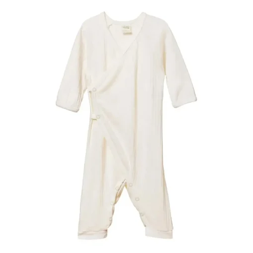 Pointelle Kimono Stretch & Grow Romper