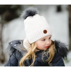 Pom Pom Knit Hat
