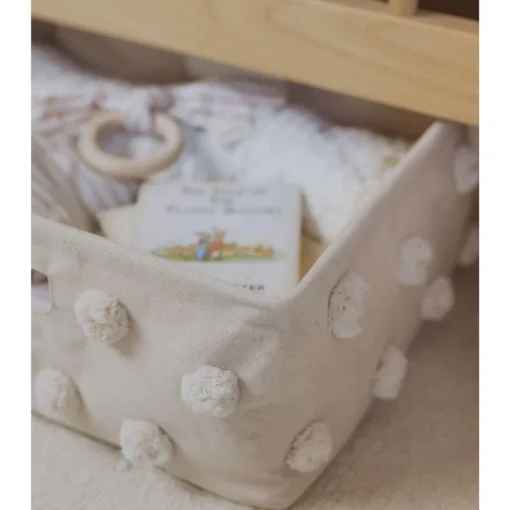 Pom Pom Under the Crib Basket (Small)