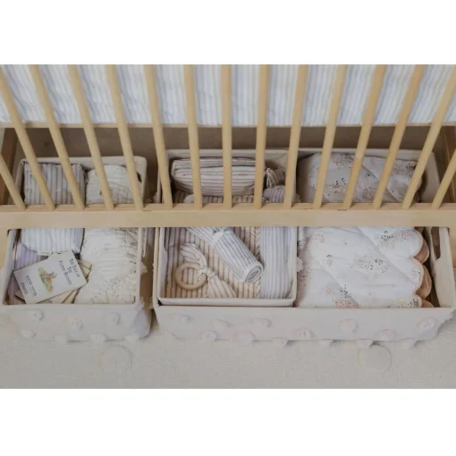 Pom Pom Under the Crib Basket (Small)