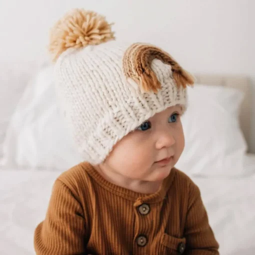 Rainbow Knit Hat