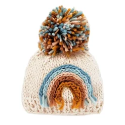 Rainbow Knit Hat