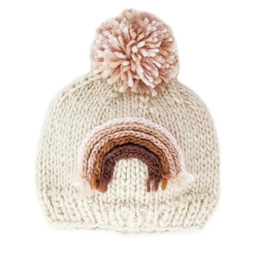 Rainbow Knit Hat