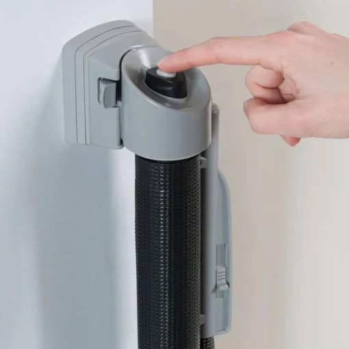 Retractable Safeway Gate - Black
