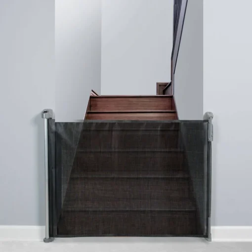 Retractable Safeway Gate - Black