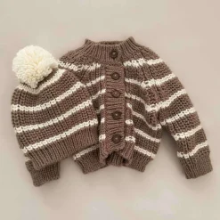 Rib Knit Cardigan