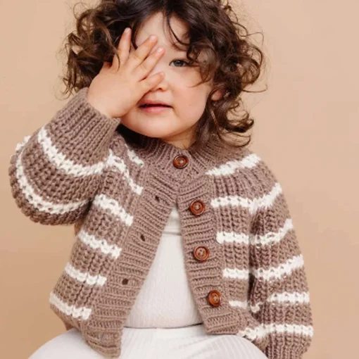 Rib Knit Cardigan