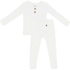Ribbed Henley Set