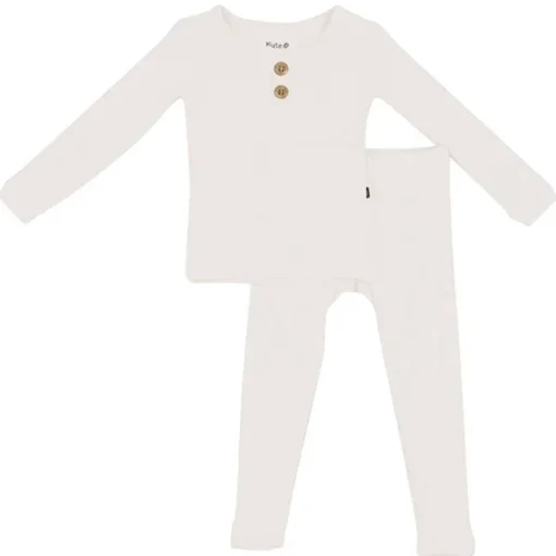 Ribbed Henley Set