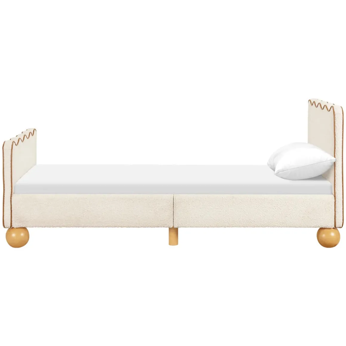 Rizo Twin Bed (Boucle)