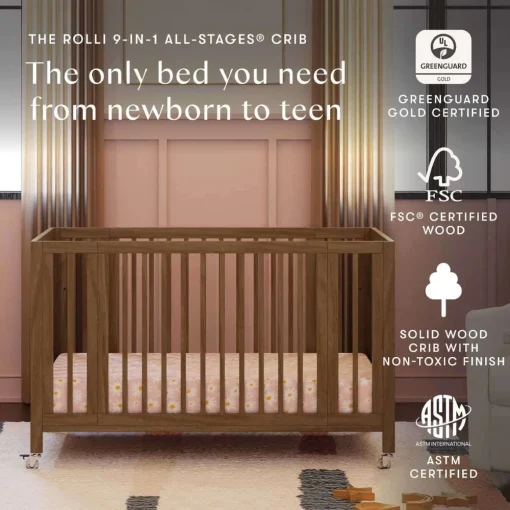 Rolli 9-in-1 All-Stages Crib