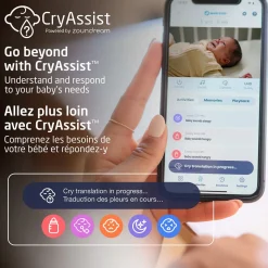See Pro 360 Baby Monitor & Parent Unit with CryAssist Technology