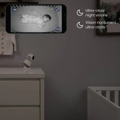 See Pro 360 Baby Monitor & Parent Unit with CryAssist Technology