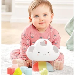 Silver Lining Cloud Shape Sorter