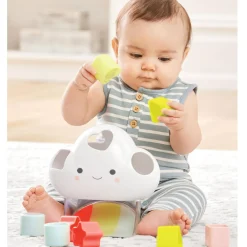 Silver Lining Cloud Shape Sorter