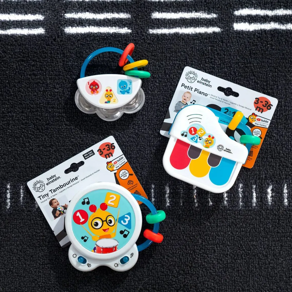 Small Symphony 3-Piece Musical Toy Set