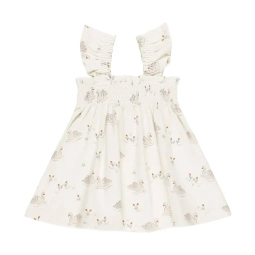 Smocked Jersey Dress