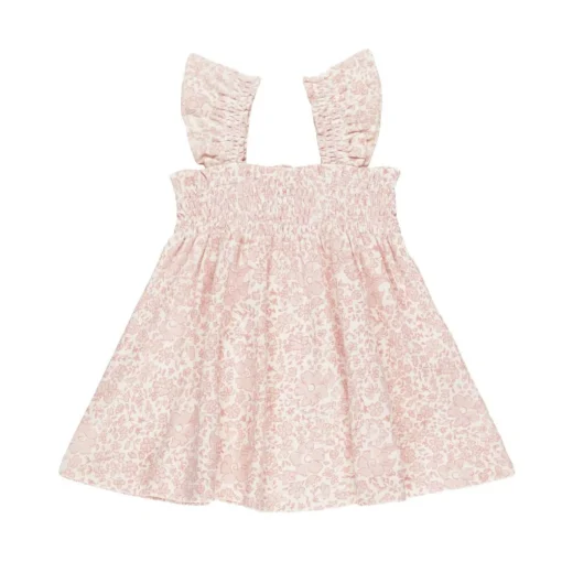 Smocked Jersey Dress
