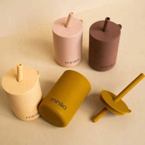 Straw Cup with Lid