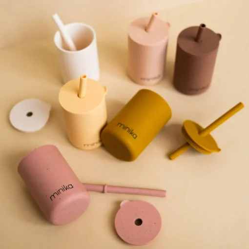Straw Cup with Lid