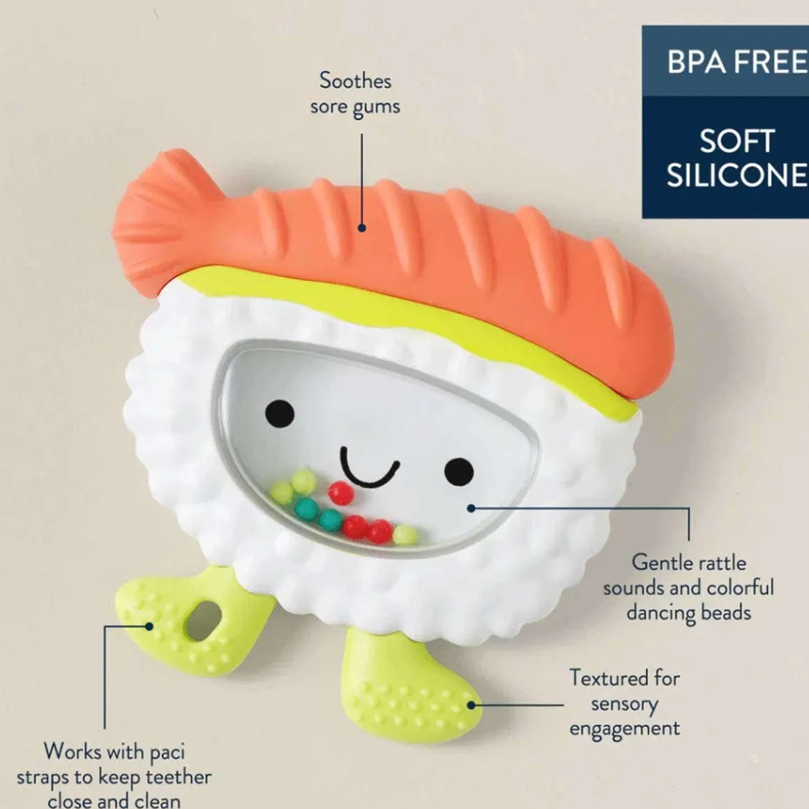 Sweetie Shake Rattle & Teether