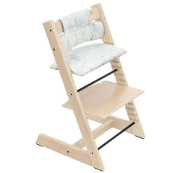 Tripp Trapp® High Chair² Complete - Natural/MosaicGreen