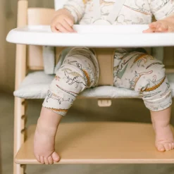 Tripp Trapp® High Chair² Complete - Natural/MosaicGreen