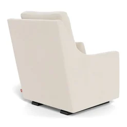 Vera Glider - European Fabric with Espresso Base