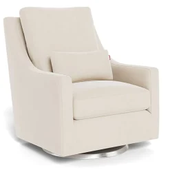 Vera Glider - European Fabric with Swivel Base
