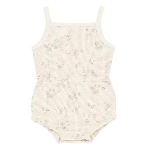 Waffle Cinch Romper
