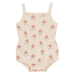 Waffle Cinch Romper