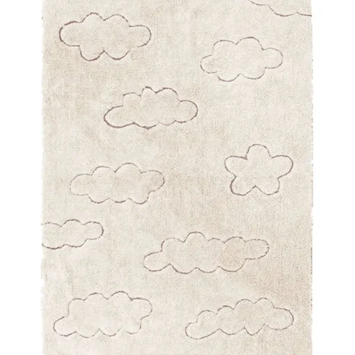 Washable Rug - RugCycled Clouds (Medium)