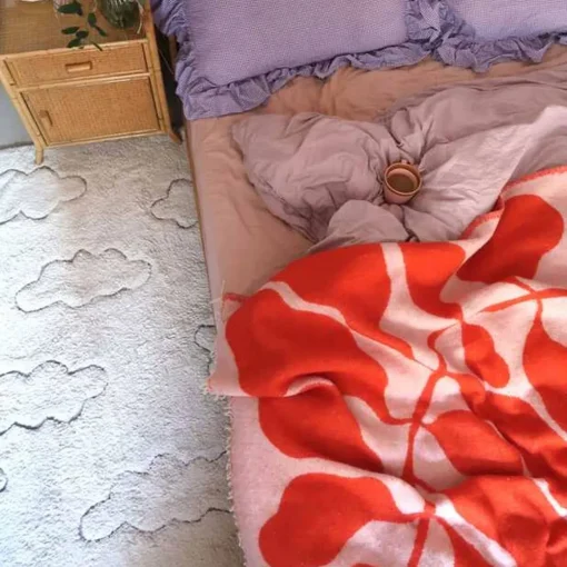 Washable Rug - RugCycled Clouds (Medium)