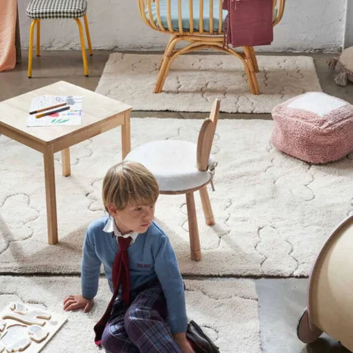 Washable Rug - RugCycled Clouds (Medium)