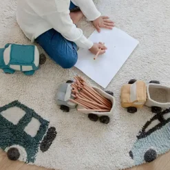 Washable Rug - Wheels