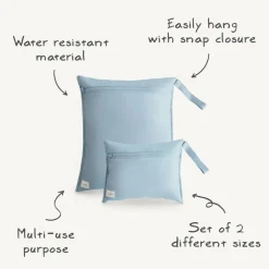 Water Resistant Wet Bag (2 Pack)