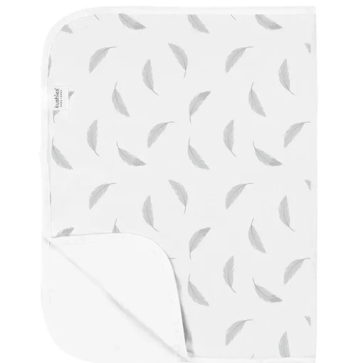 Waterproof Flat Changing Pad Flannel (Grey)