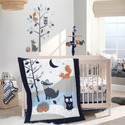 Whimsical Woods 3 Piece Crib Set