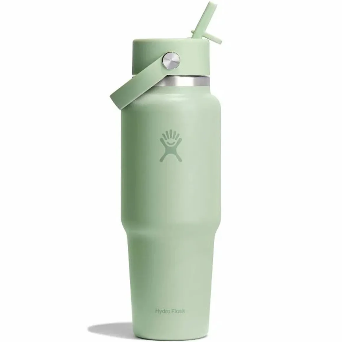 Wide Mouth Flex Straw Travel Bottle (32 oz)