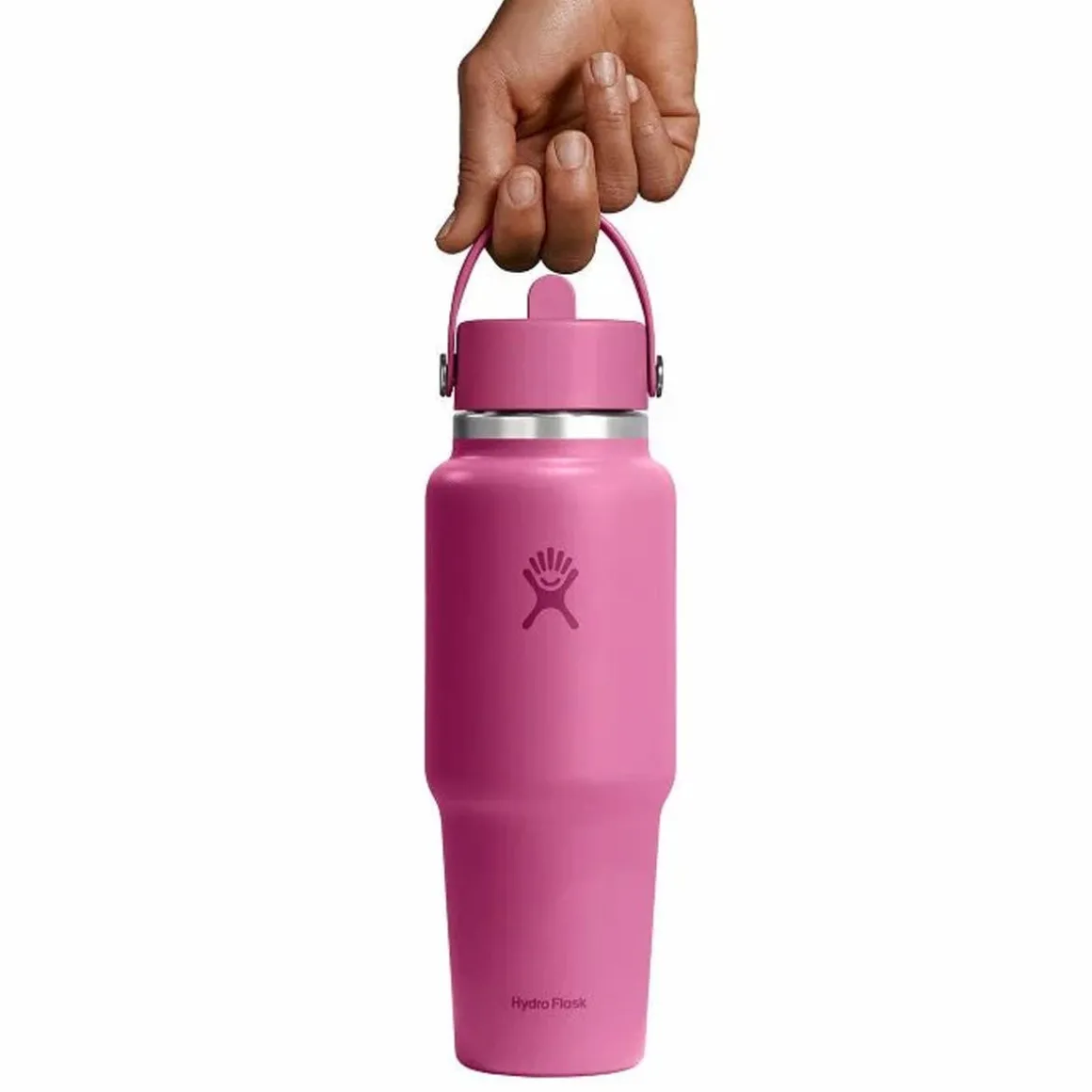 Wide Mouth Flex Straw Travel Bottle (32 oz)