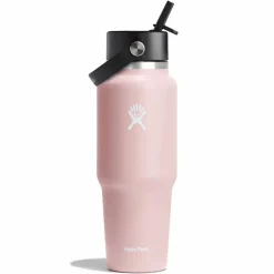 Wide Mouth Flex Straw Travel Bottle (32 oz)