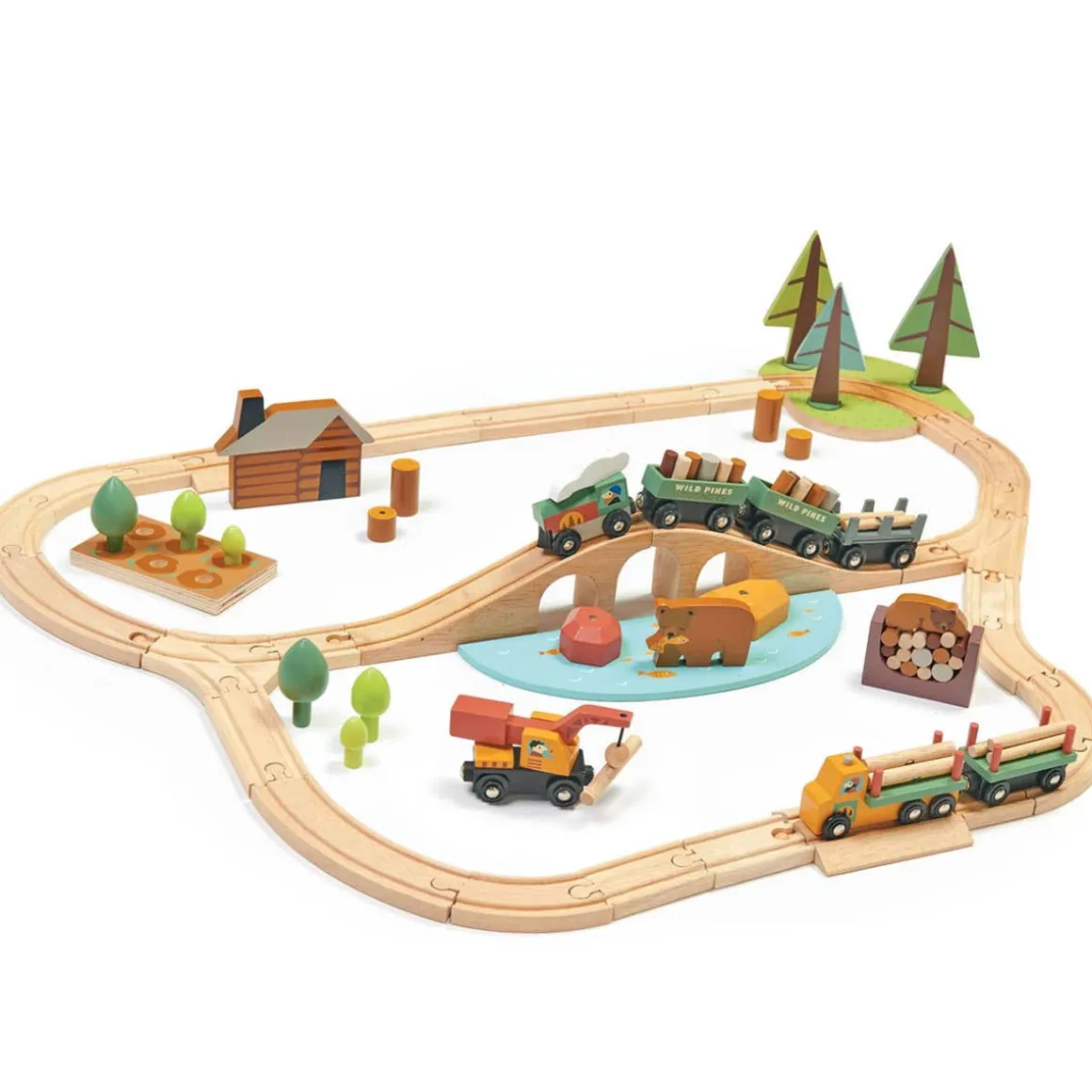 Wild Pines Train Set