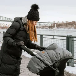 Winter Car Seat Cover (Wool Slate)