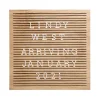 Wooden Letter Board