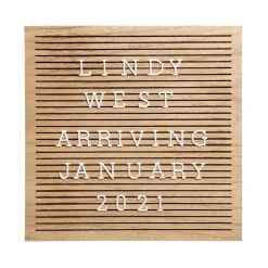 Wooden Letter Board
